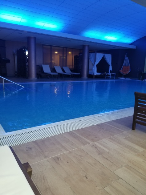 Ljublana Slovenia Pool at Grand Union Hotel