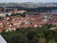 view from petrin hill